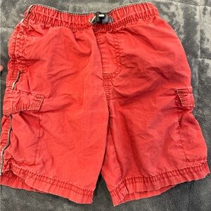 UNIONBAY Men's Vibrant Red Cargo Shorts